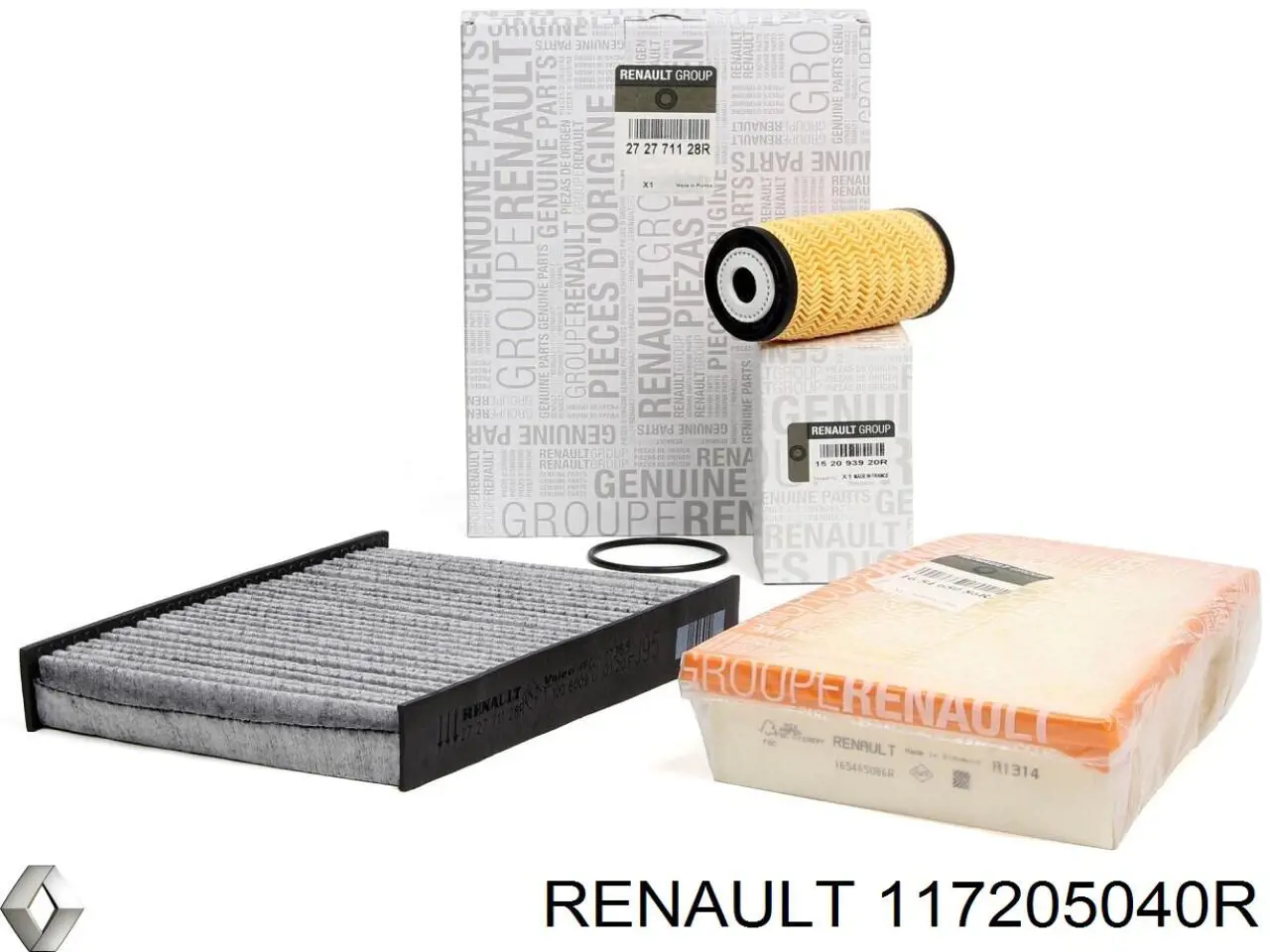 Приводной ремень агрегатов Renault (RVI) 117205040R