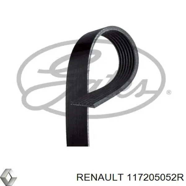117205052R Renault (RVI) ремень генератора