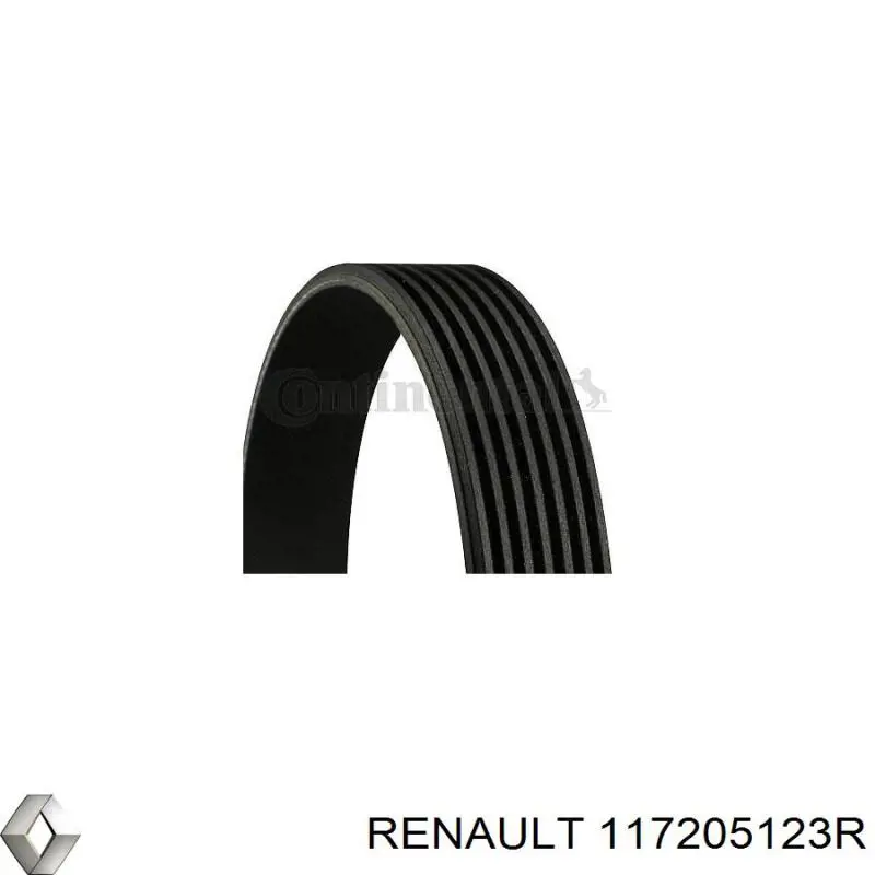 Ремень генератора 7PK1179ELAST Continental/Siemens