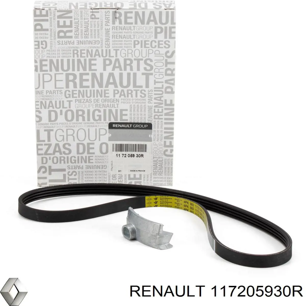 Ремень агрегатов приводной Renault (RVI) 117205930R