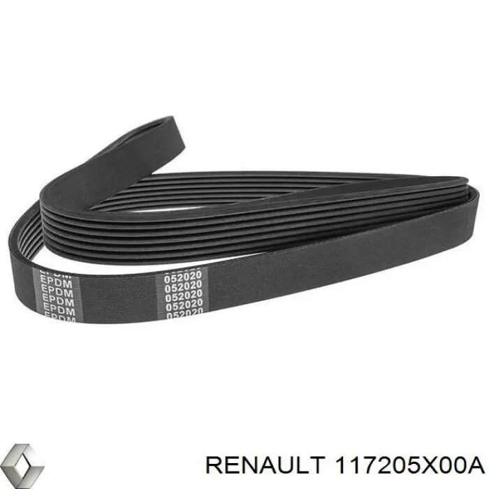 117205X00A Renault (RVI) ремень генератора