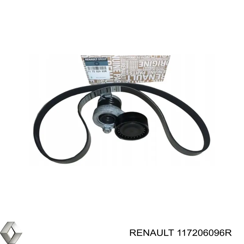 117206096R Renault (RVI) Ремень приводной, комплект