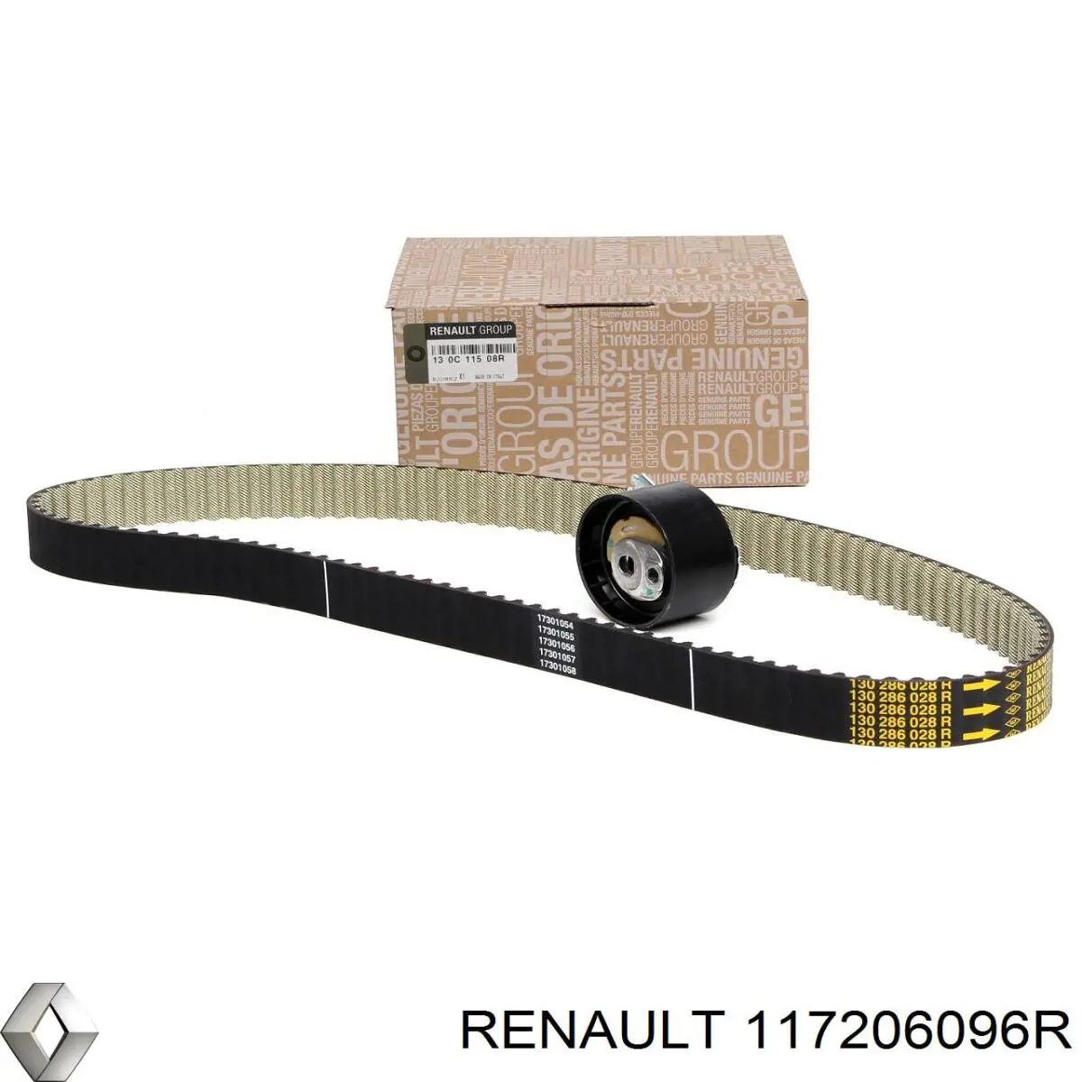 Ремень приводной 117206096R Renault (RVI)