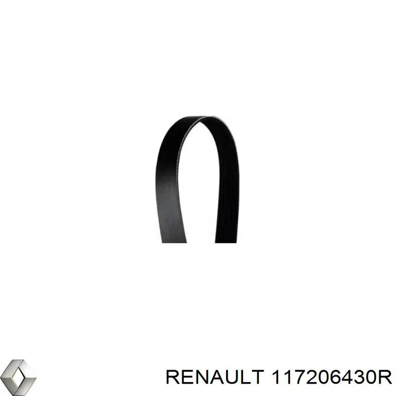 117206430R Renault (RVI) correia dos conjuntos de transmissão