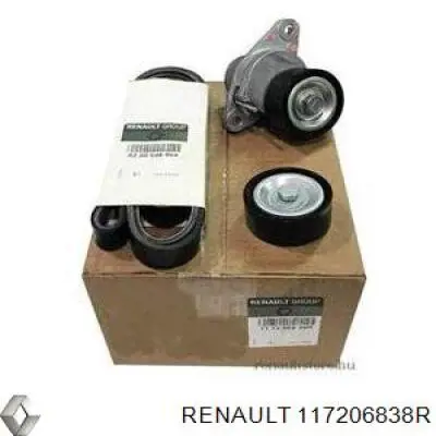 Ремень агрегатов приводной, комплект Renault (RVI) 117206838R цена, от 81.62 USD