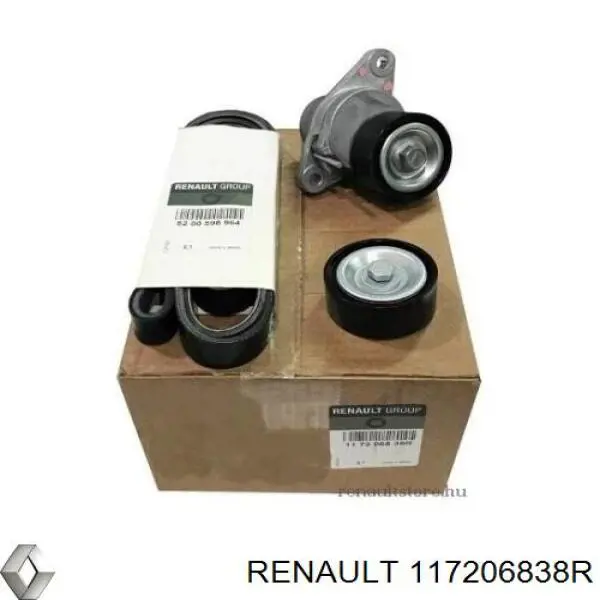 117206838R Renault (RVI) correia dos conjuntos de transmissão, kit