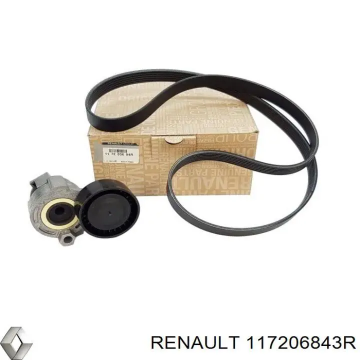 Ремень агрегатов приводной, комплект 117206843R Renault (RVI)