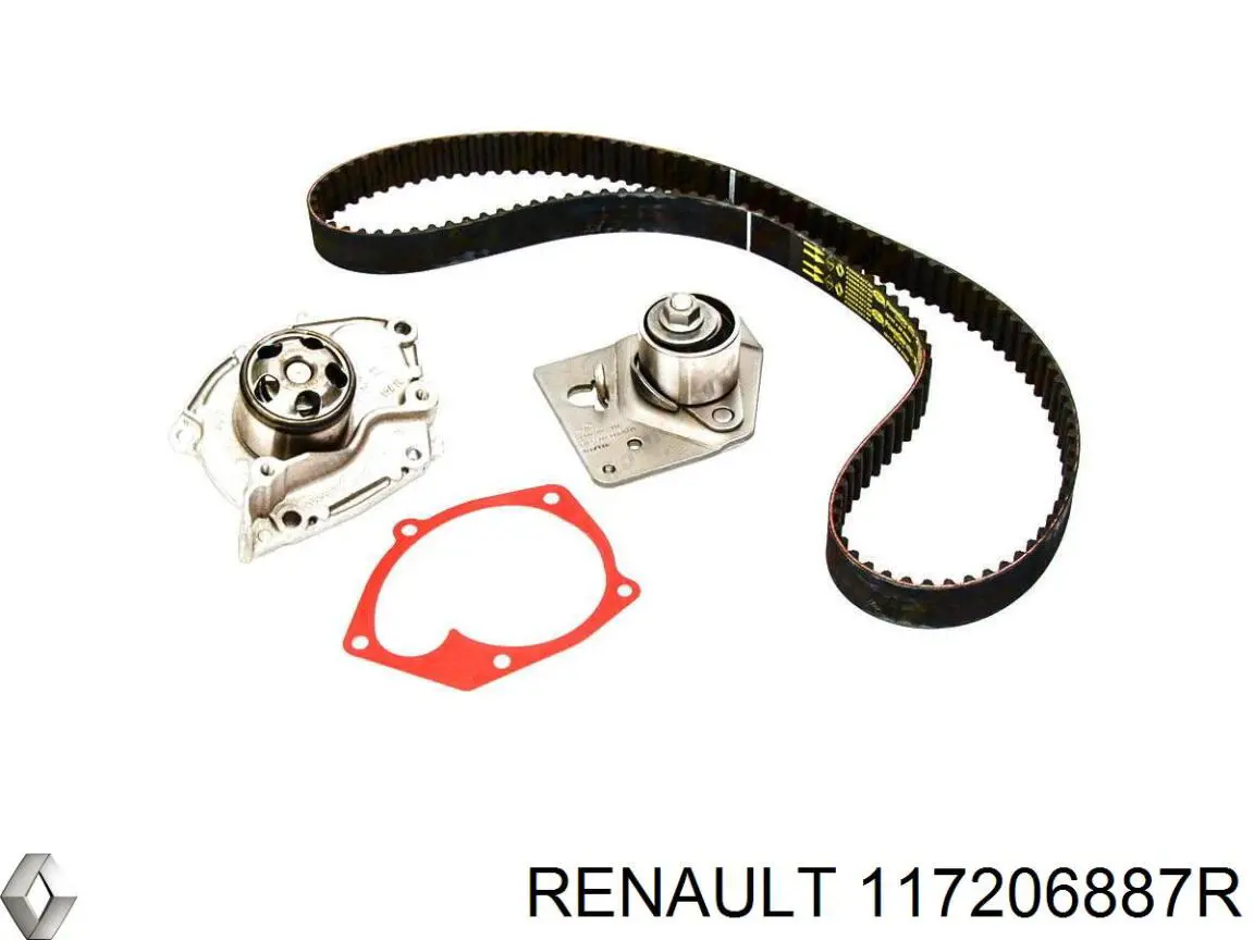 Ремень приводной 117206887R Renault (RVI)