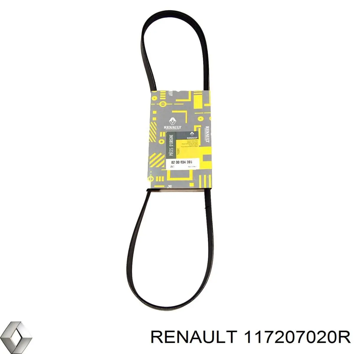 Купить 117207020R Renault (RVI) Ремень приводной