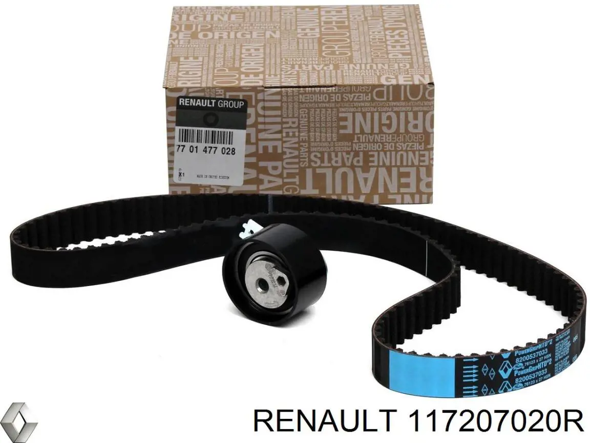 Ремень приводной 117207020R Renault (RVI)