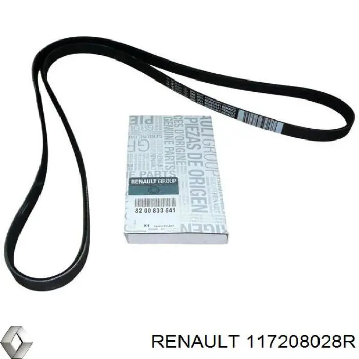 Купить 117208028R Renault (RVI) Ремень приводной