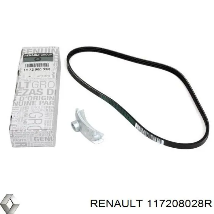 117208028R Renault (RVI) Ремень приводной, комплект