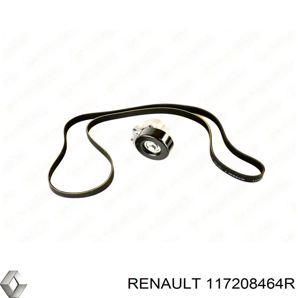 117200002R Renault (RVI) ремень агрегатов приводной, комплект