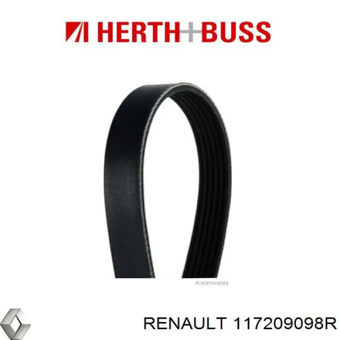 Ремень генератора 117209098R Renault (RVI)