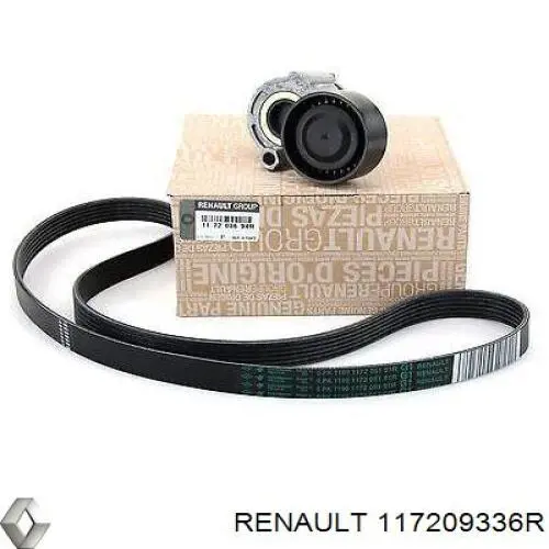 117209336R Renault (RVI) Ремень приводной, комплект