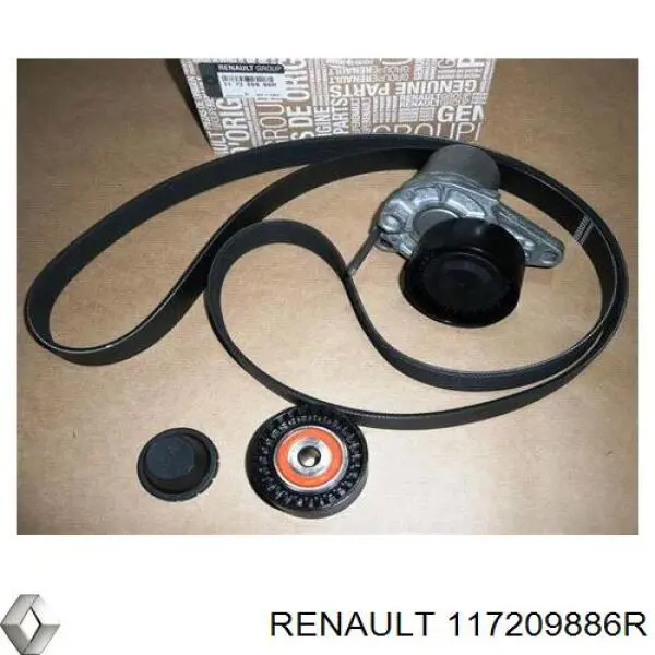 117209886R Renault (RVI) натяжитель приводного ремня
