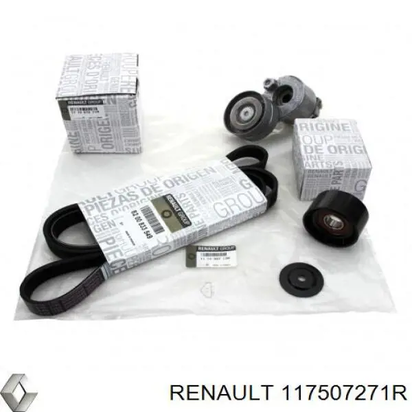 Reguladora de tensão da correia de transmissão Renault (RVI) 117507271R preço, a partir de 64,76 USD