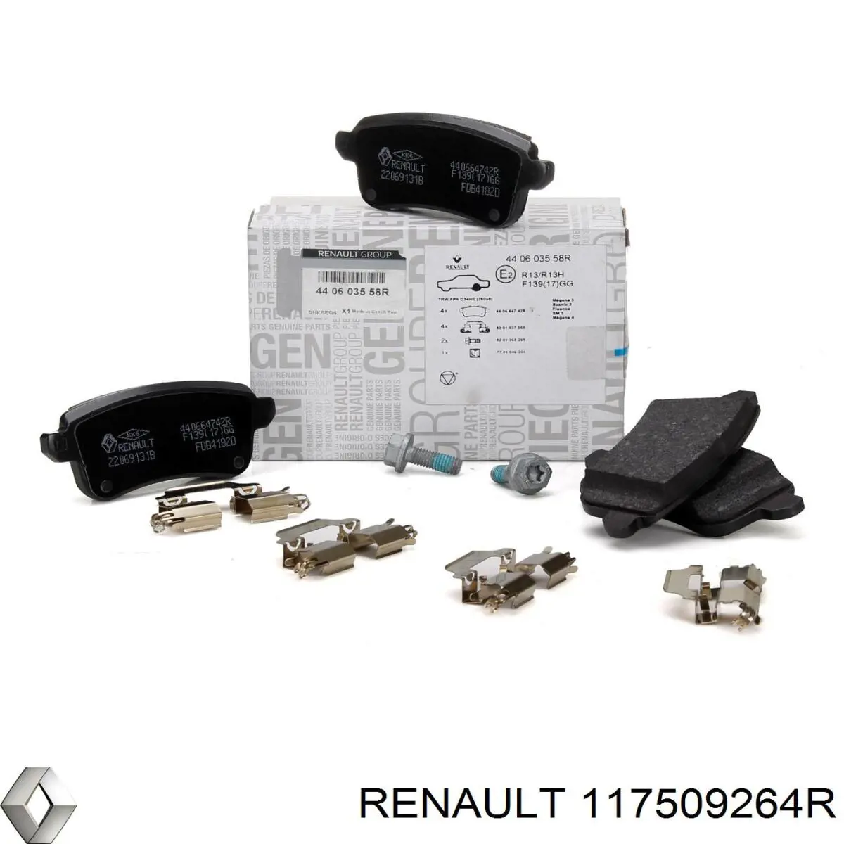 Роликовий модуль натяжителя ремня Renault (RVI) 117509264R цена, от 37.92 USD