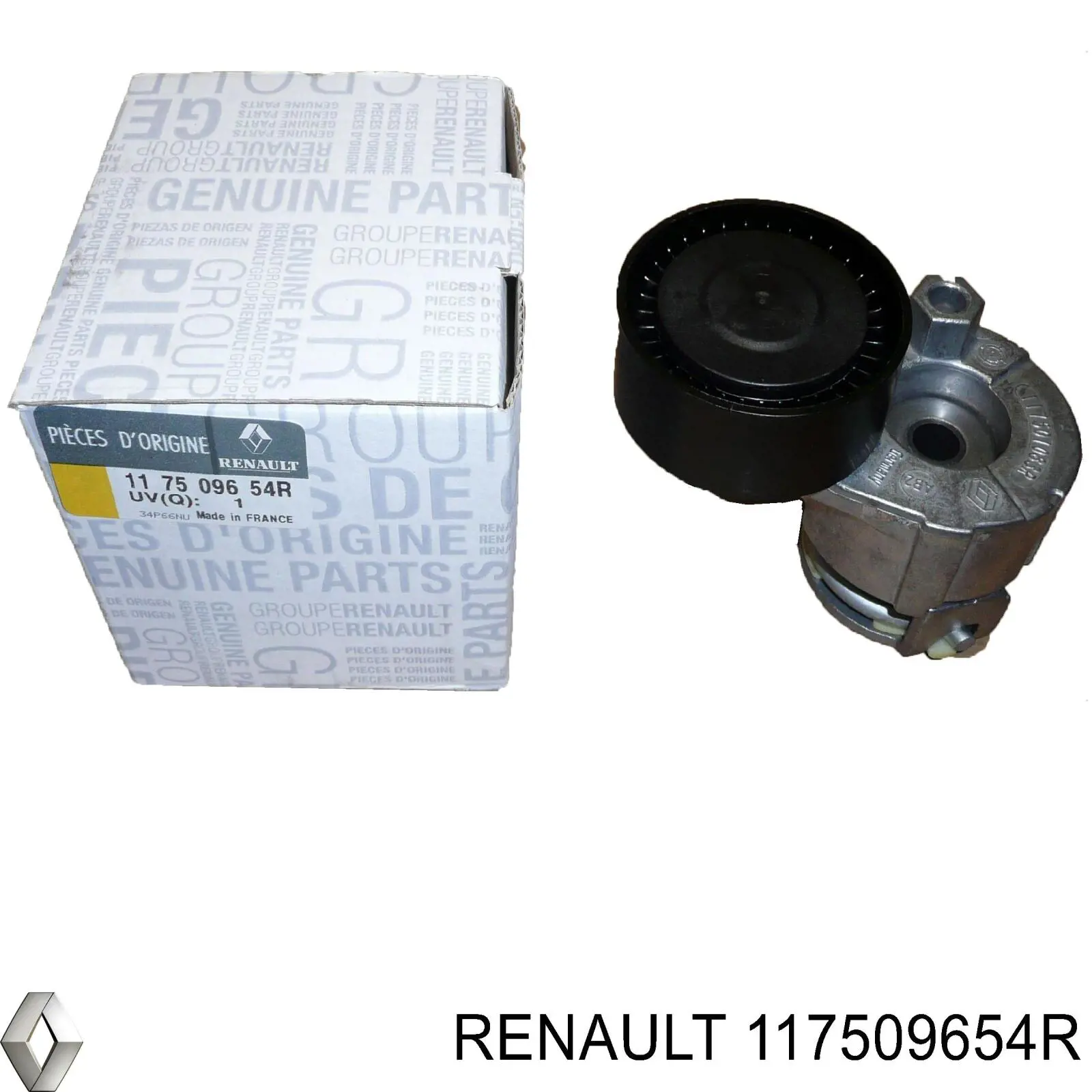 Роликовий модуль натяжителя ремня Renault (RVI) 117509654R цена, от 37.92 USD