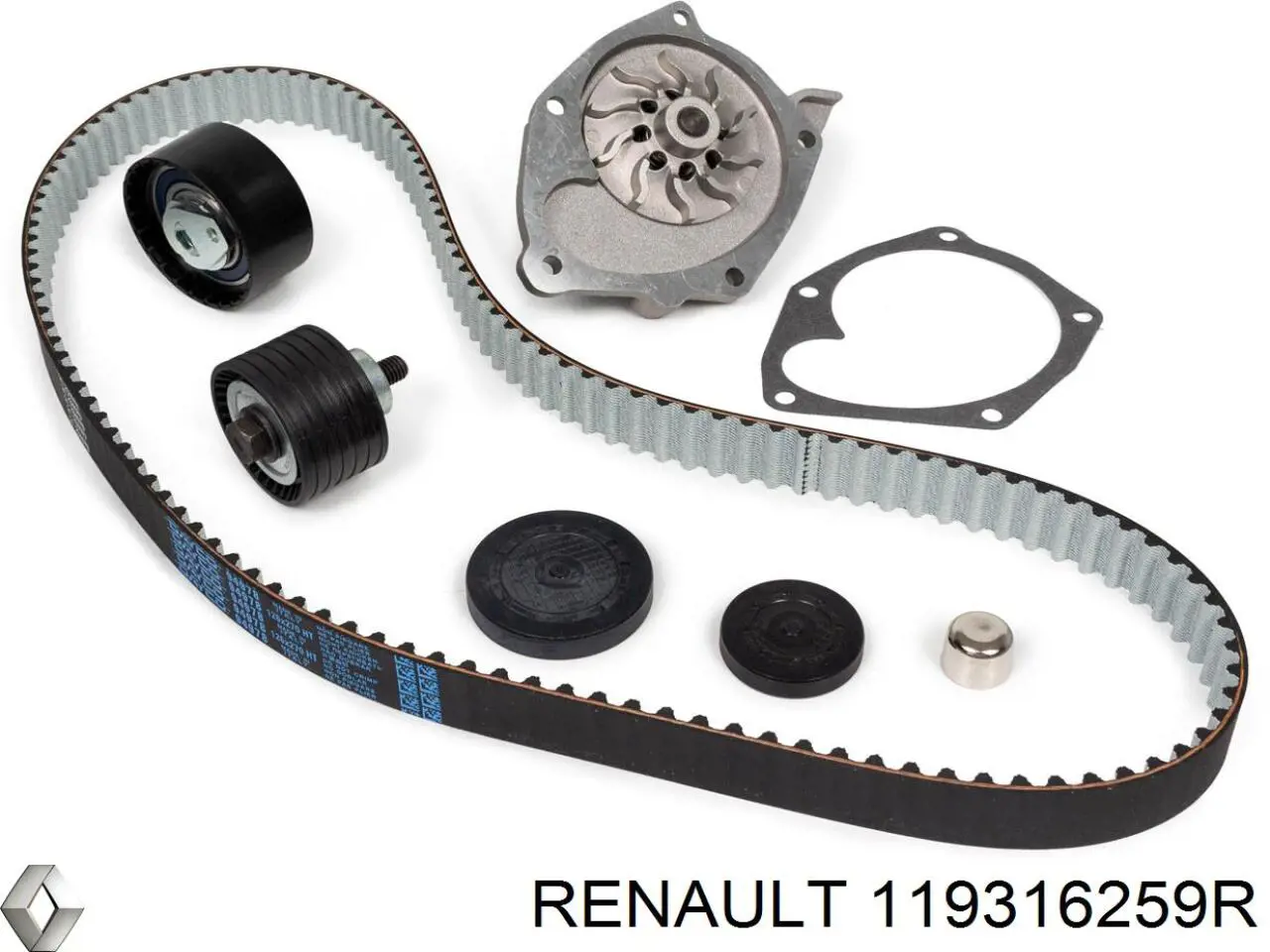 Обводной ролик ремня ГРМ Renault (RVI) 119316259R цена, от 9.61 USD