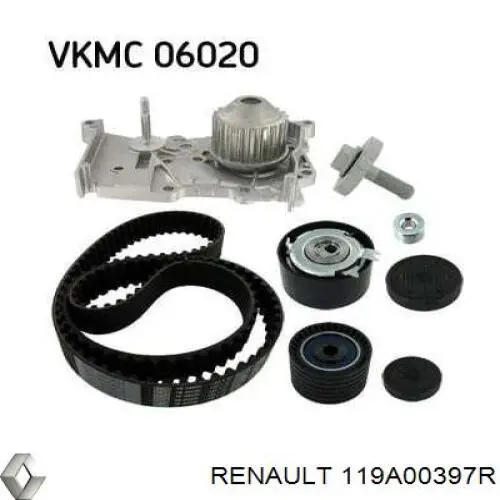 Комплект ГРМ 119A00397R Renault (RVI)
