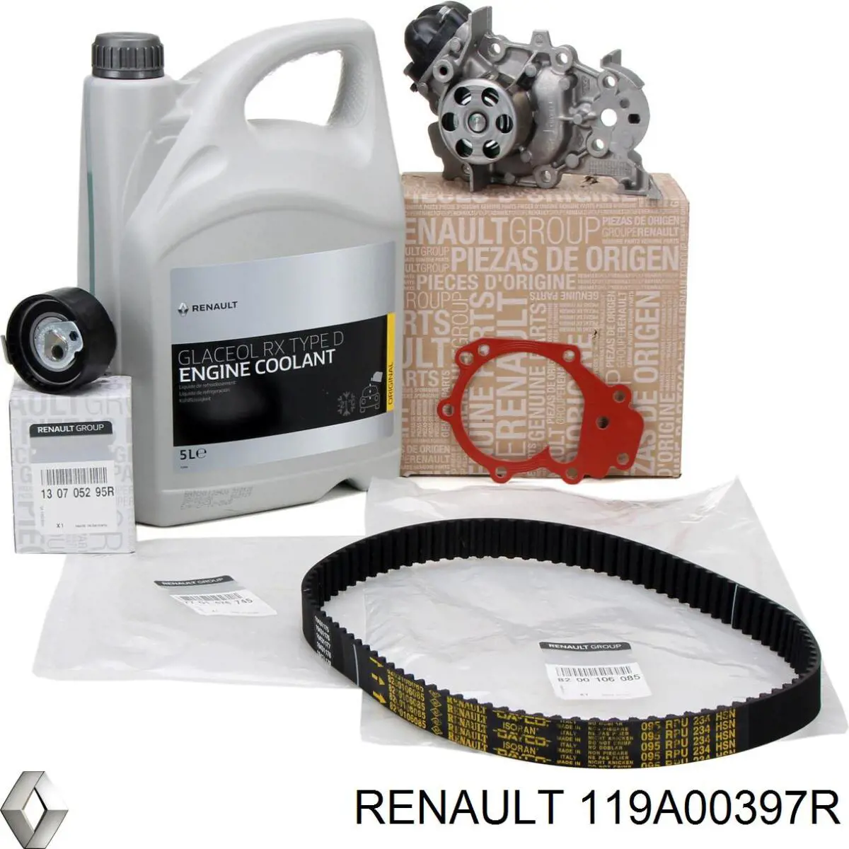 119A00397R Renault (RVI) Комплект ремня ГРМ
