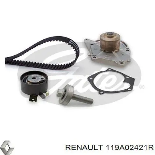 Комплект ГРМ 119A02421R Renault (RVI)