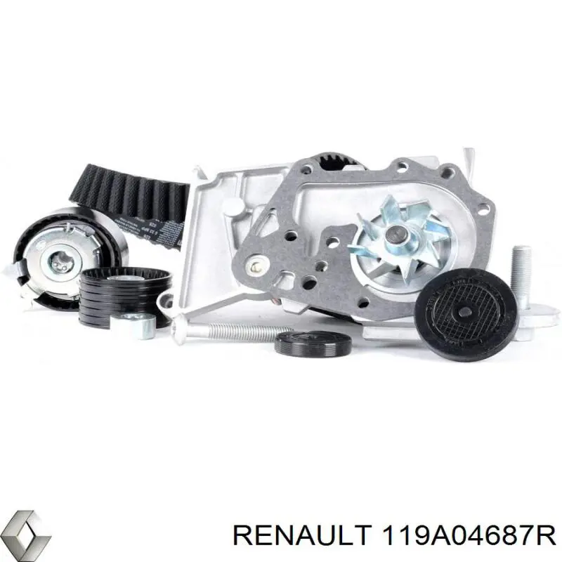 ГРМ ремни, комплект Renault (RVI) 119A04687R цена, от 141.43 USD