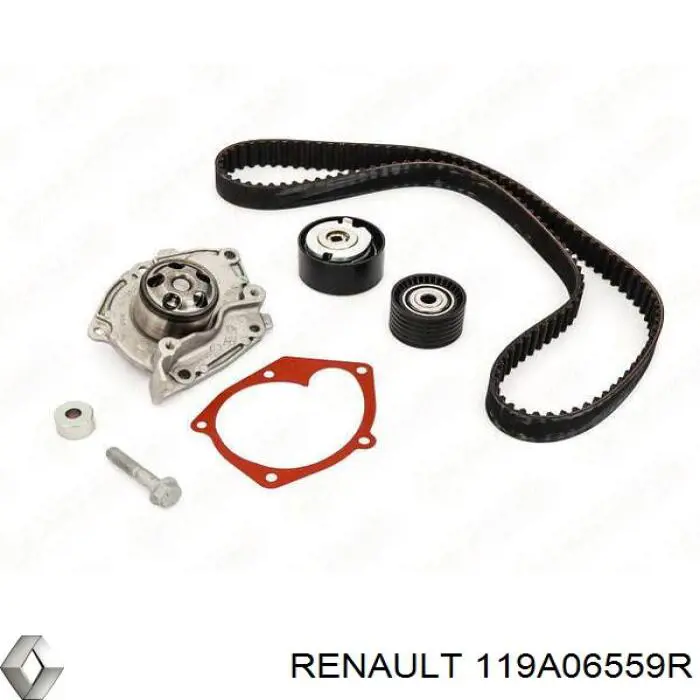 119A06559R Renault (RVI) correia do mecanismo de distribuição de gás, kit