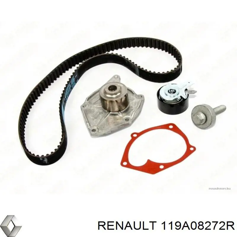 Correia do mecanismo de distribuição de gás, kit 119A08272R Renault (RVI)