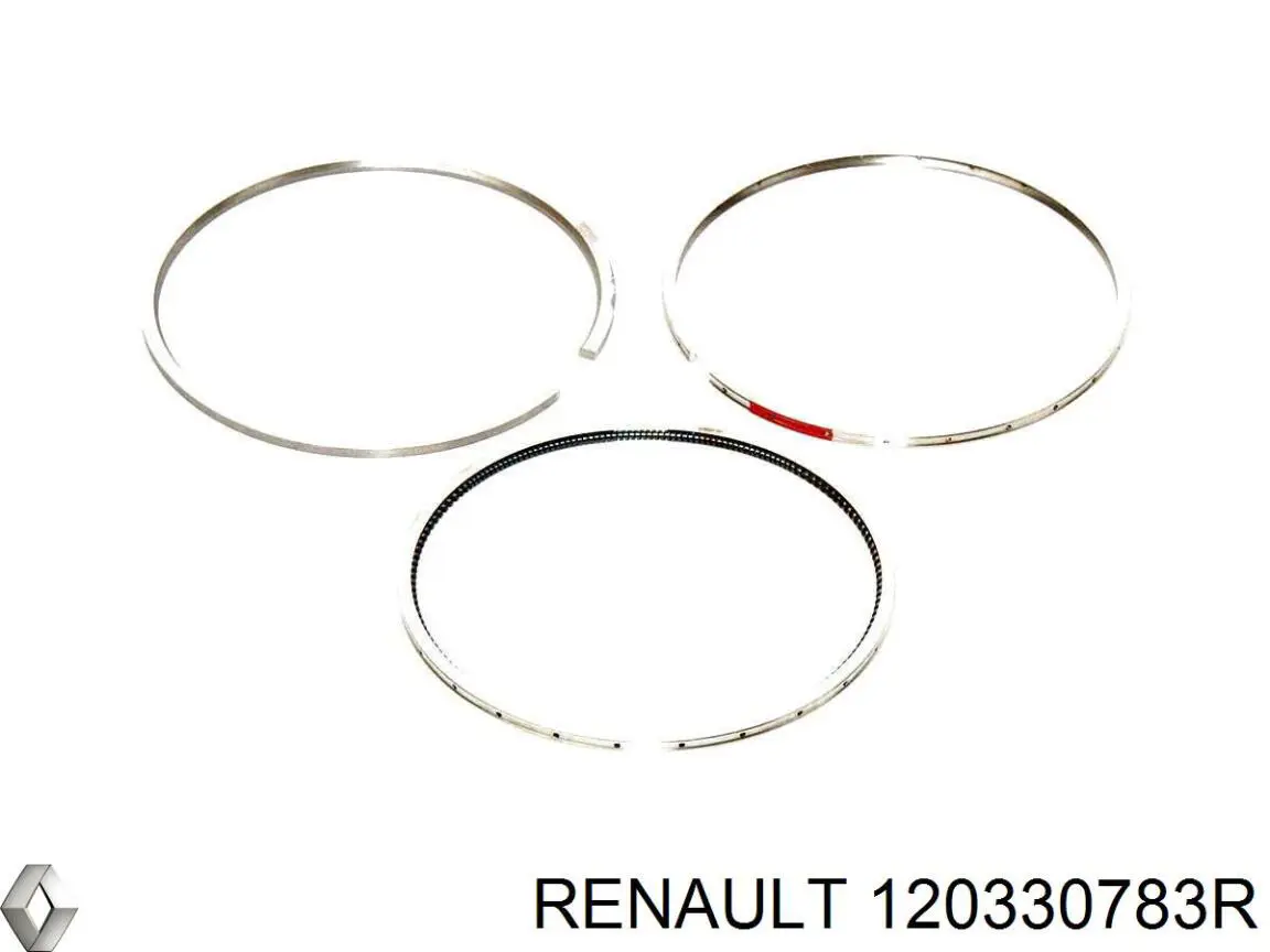 Кольца поршневые на 1 цилиндр, STD. Renault (RVI) 120330783R