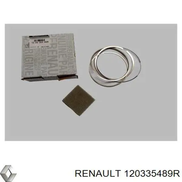 Кольца поршневые компрессора на 1 цилиндр, STD Renault (RVI) 120335489R