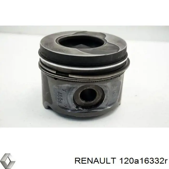 Поршень в комплекте на 1 цилиндр, STD Renault (RVI) 120A16332R