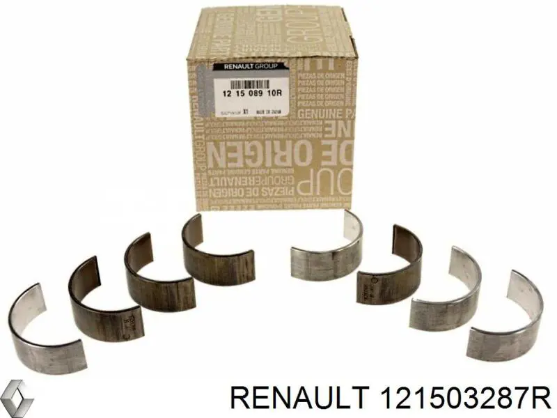 Купить 121503287R Renault (RVI) Комплект шатунных вкладышей