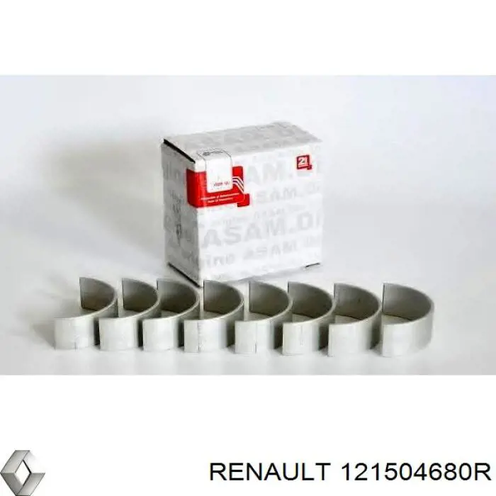 Купить 7701478636 Renault (RVI) Комплект шатунных вкладышей