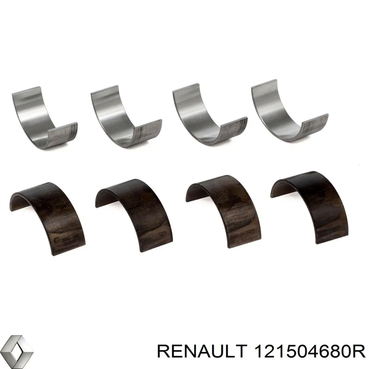 Вкладыши шатунные 7701478636 Renault (RVI)