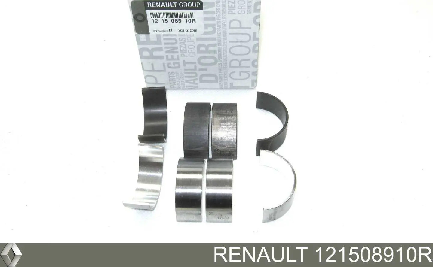 Шатунные вкладыши коленчатого вала Renault (RVI) 121508910R цена, от 51.96 USD