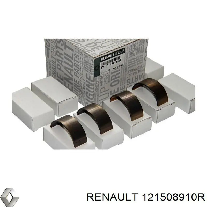 Вкладыши шатунные 121508910R Renault (RVI)