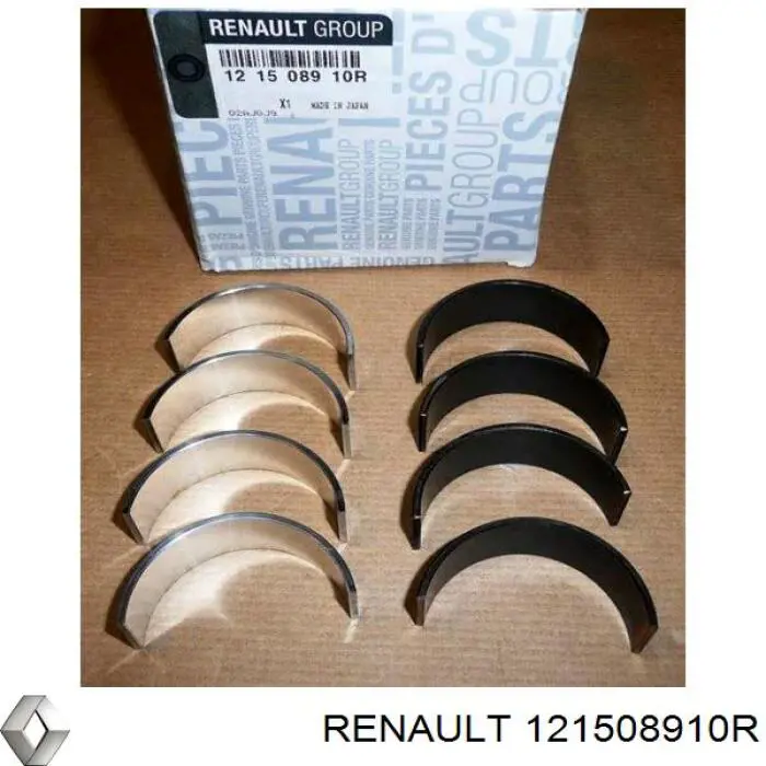 Подшипники скольжения Renault (RVI) 121508910R