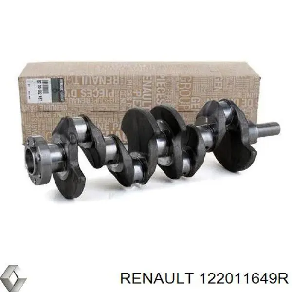 Коленвал двигателя Renault (RVI) 122011649R
