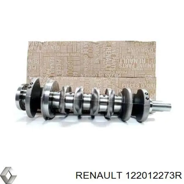 122012273R Renault (RVI) коленвал двигателя