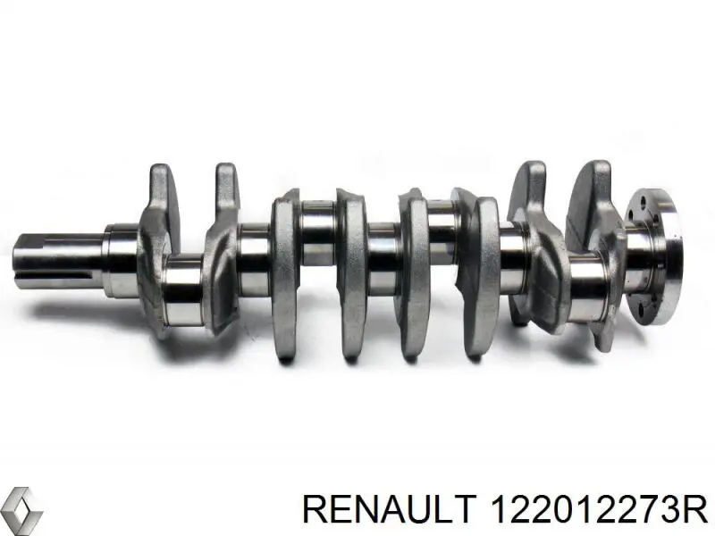 Колінвал двигуна 122012273R Renault (RVI)