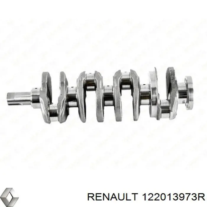 122013973R Renault (RVI) коленвал двигателя