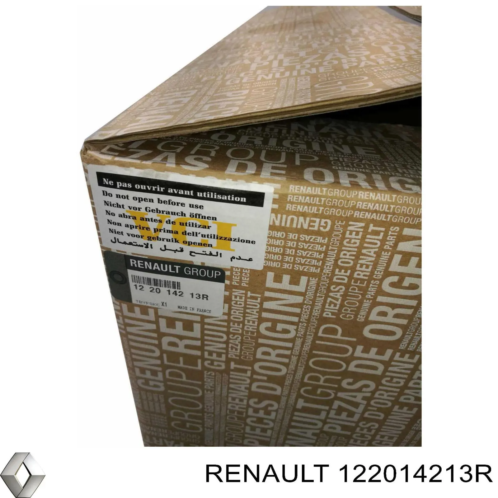 Коленвал 122010072R Renault (RVI)