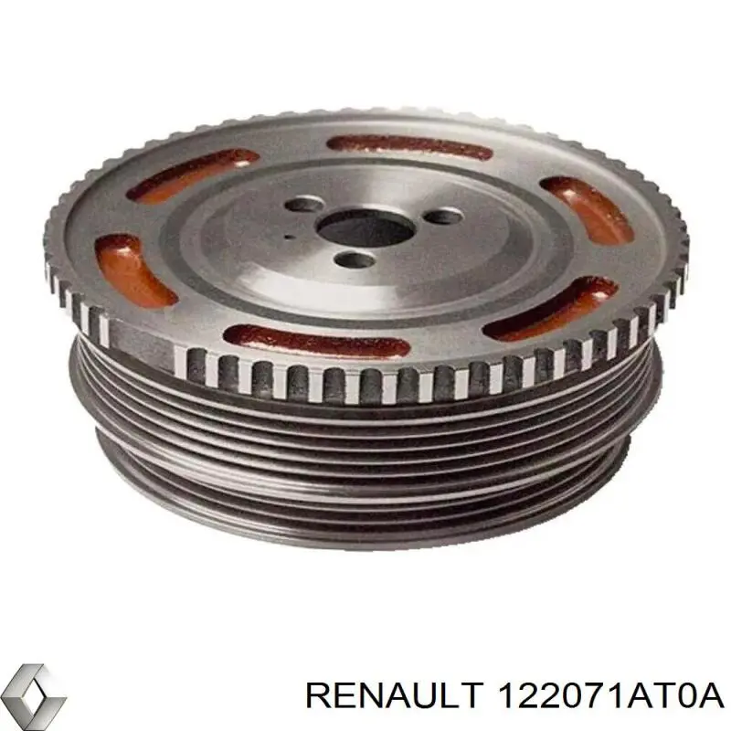 Вкладыши коленвала коренные, стандарт (STD) Renault (RVI) 122071AT0A цена, от 21.93 USD