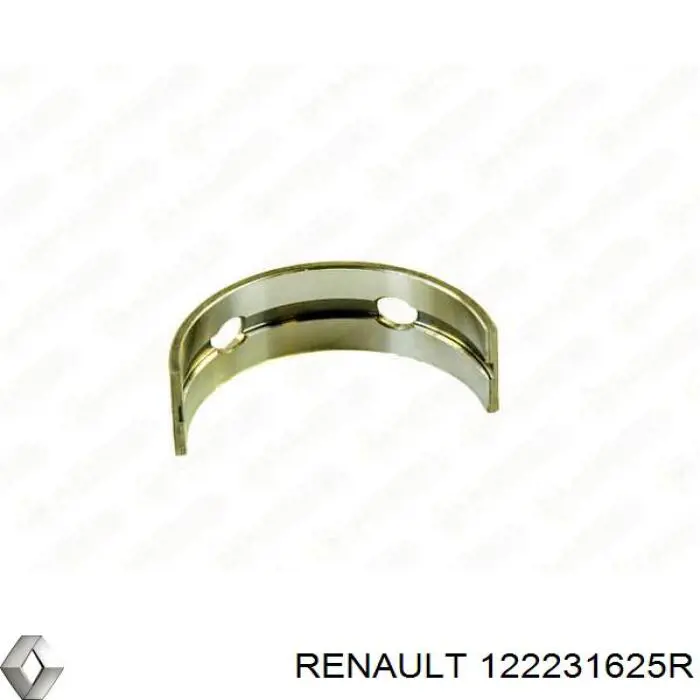 Juego de cojinetes de cigüeñal, estándar, (STD) 122231625R Renault (RVI)