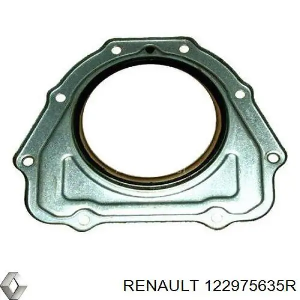 122975635R Renault (RVI) vedação traseira de cambota de motor