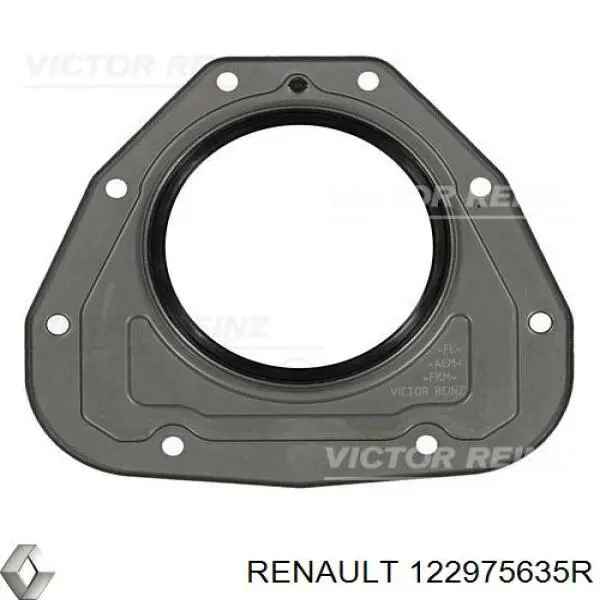 Купить 122975635R Renault (RVI) Сальник коленвала задний