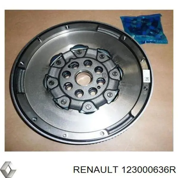 123000636R Renault (RVI) маховик