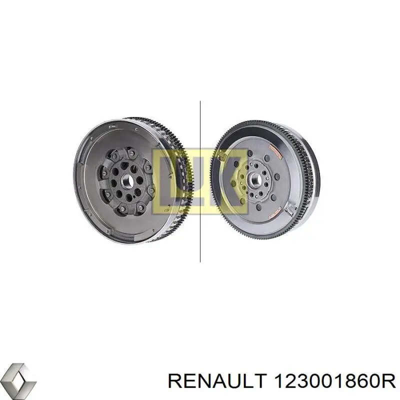 Маховик двигателя Renault (RVI) 123001860R цена, от 352.48 USD